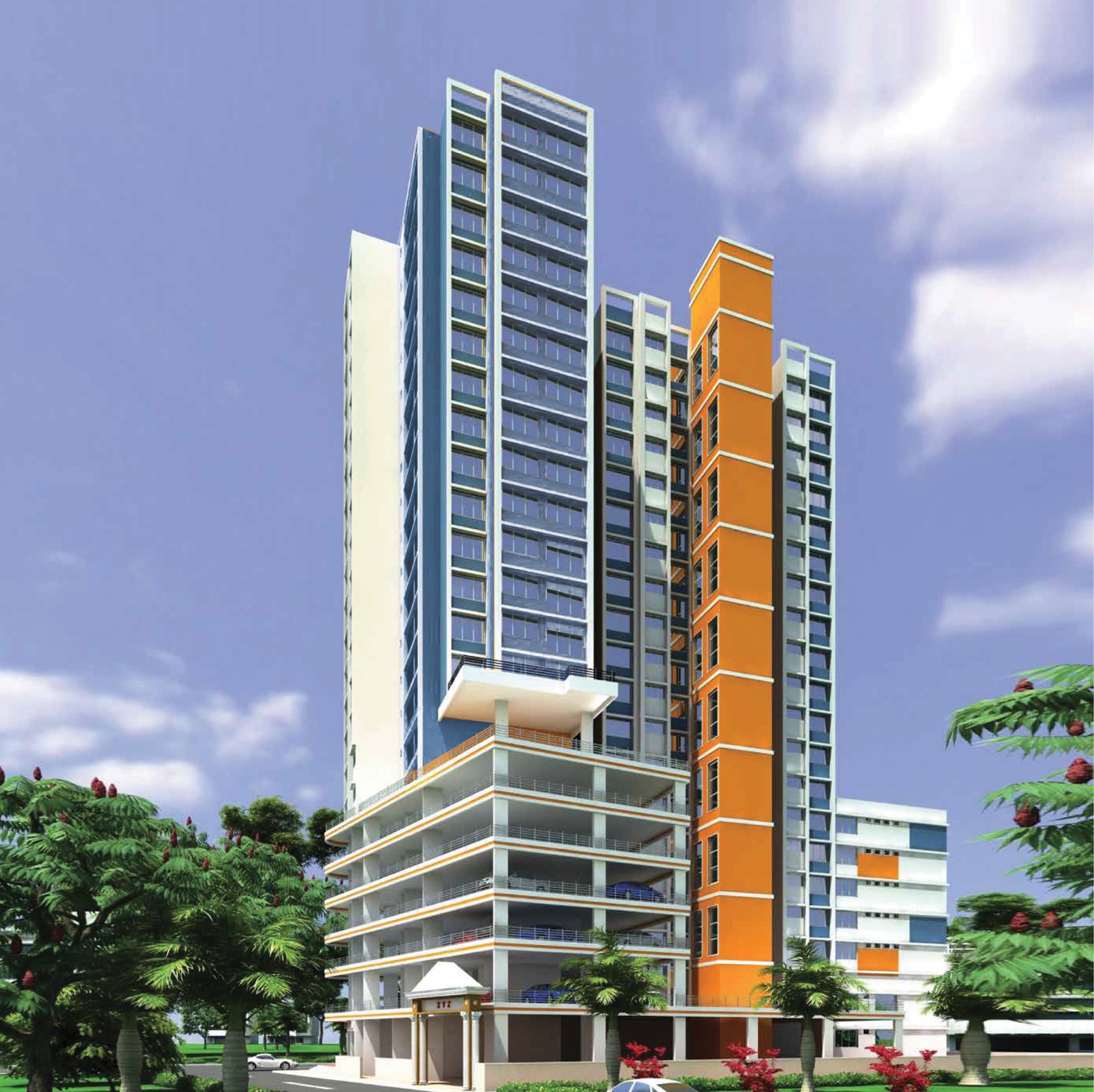 Evana Heights, Parel